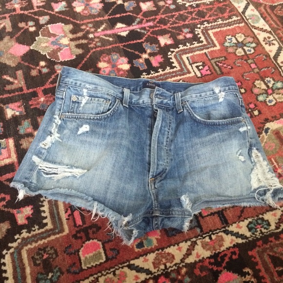 Agolde Pants - A GOLD E Parker Vintage cut offs in Springfield